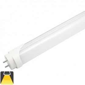 Tube LED T8 10W 60cm Opaque - Blanc chaud 3000K