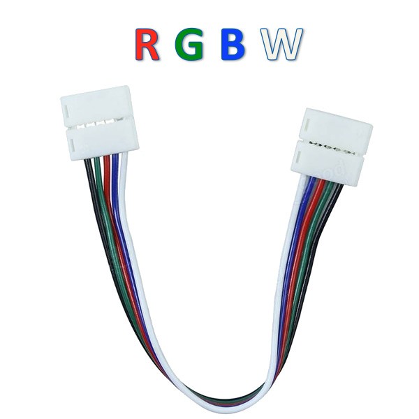 Connecteur Ruban LED 12mm RGB+W vers Fils