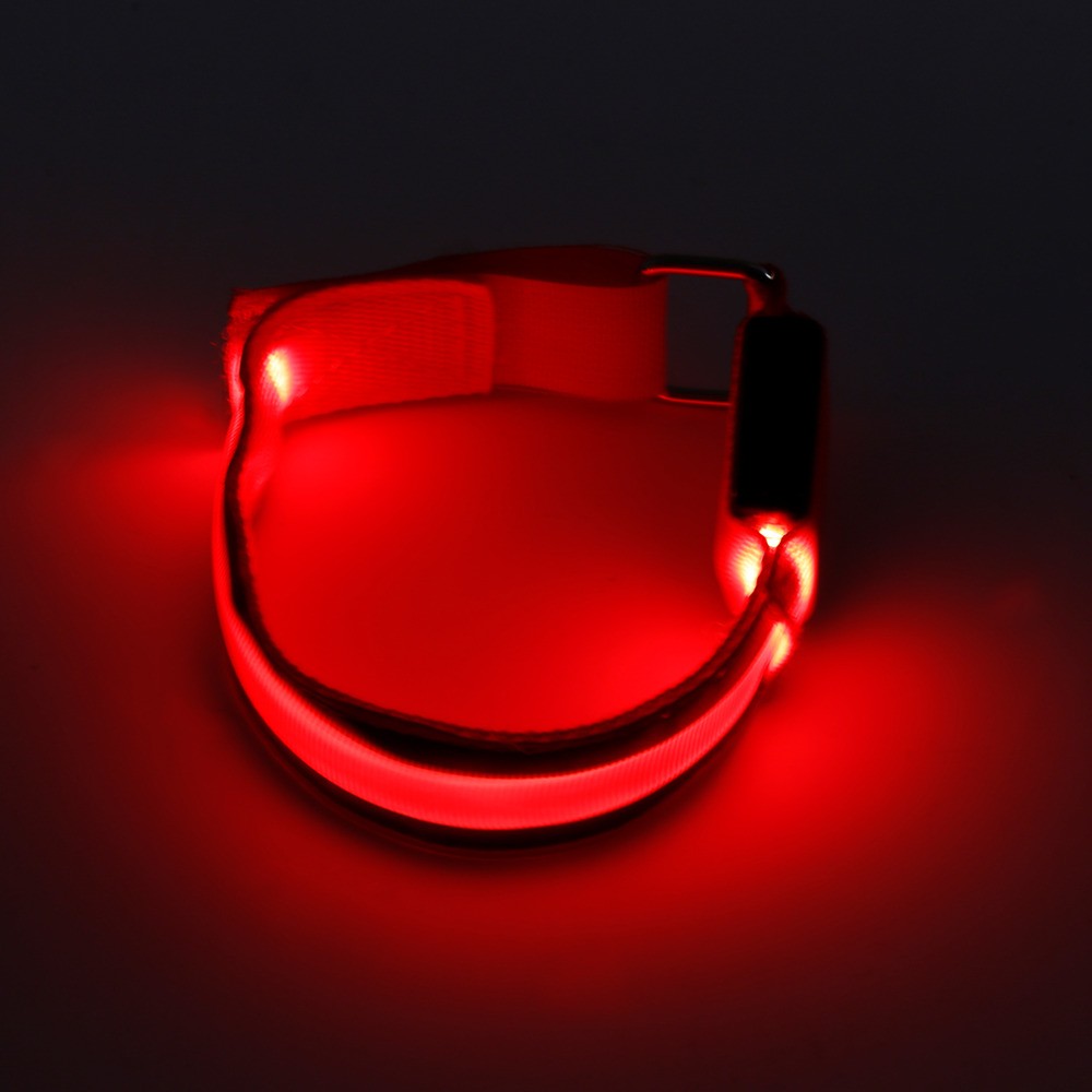 Brassard lumineux LED Rouge