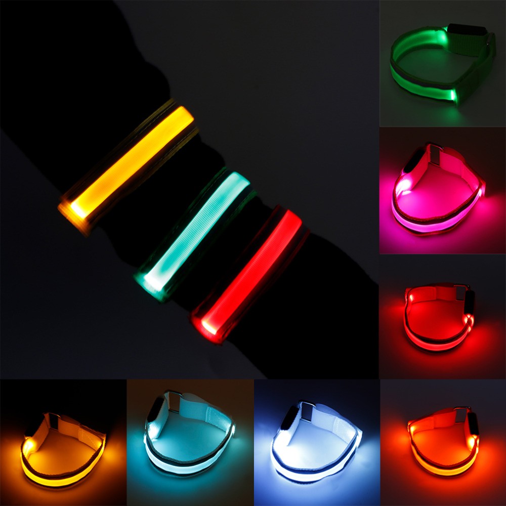 Brassard LED pour téléphone.. 3 réglages, 3 couleurs