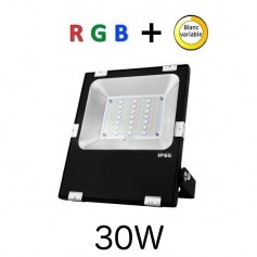 Projecteur LED 30W RGBW RF