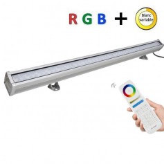 Rampe LED RGB + blanc variable RF