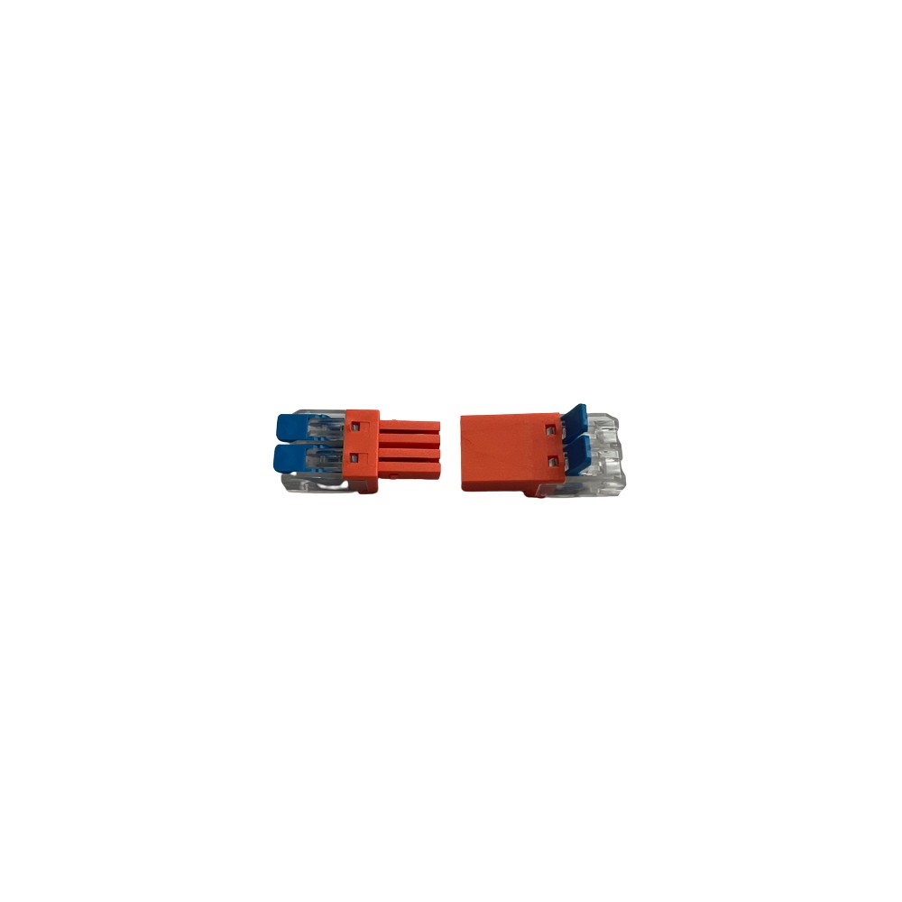 Connecteur électrique clipsable 3 fils 12/24V ou 230V