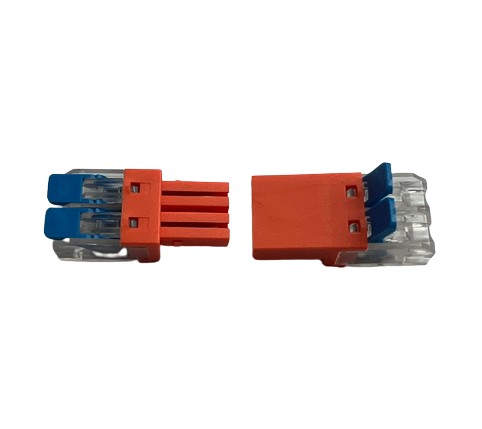 Connecteur électrique clipsable 3 fils 12/24V ou 230V