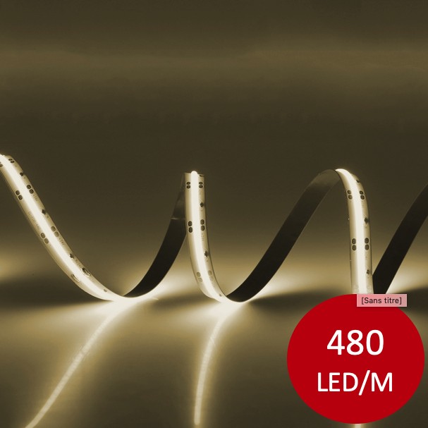 Ruban LED 60 LED/m 15w/m avec choix de longueur