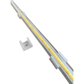 Clips de fixation pour ruban LED COB 230V - LOT de 3