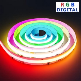 Ruban LED 24V COB RGB Digital