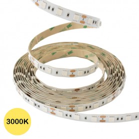 Ruban LED 12V 5050 - Blanc chaud 3000K