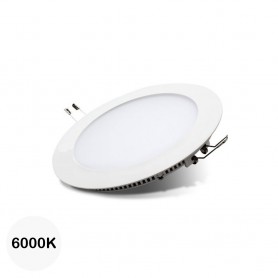 Panneau LED diamètre 84mm, puissance 3W, rond encastrable - Blanc froid 6000K