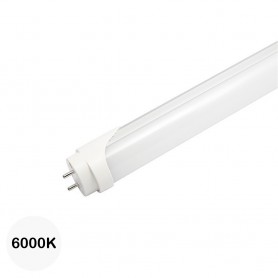 Tube LED T8 10W 60cm Opaque - Blanc froid 6000K