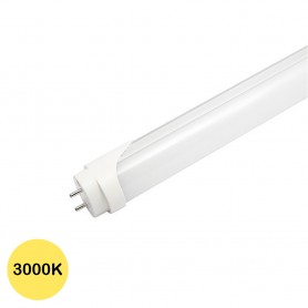 Tube LED T8 18W 120cm Opaque - Blanc chaud 3000K