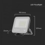 Projecteur LED 50W ultrafin