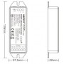 Contrôleur multizones RGBW 12A 12/24V