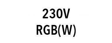 Projecteur 230V RGB(W)